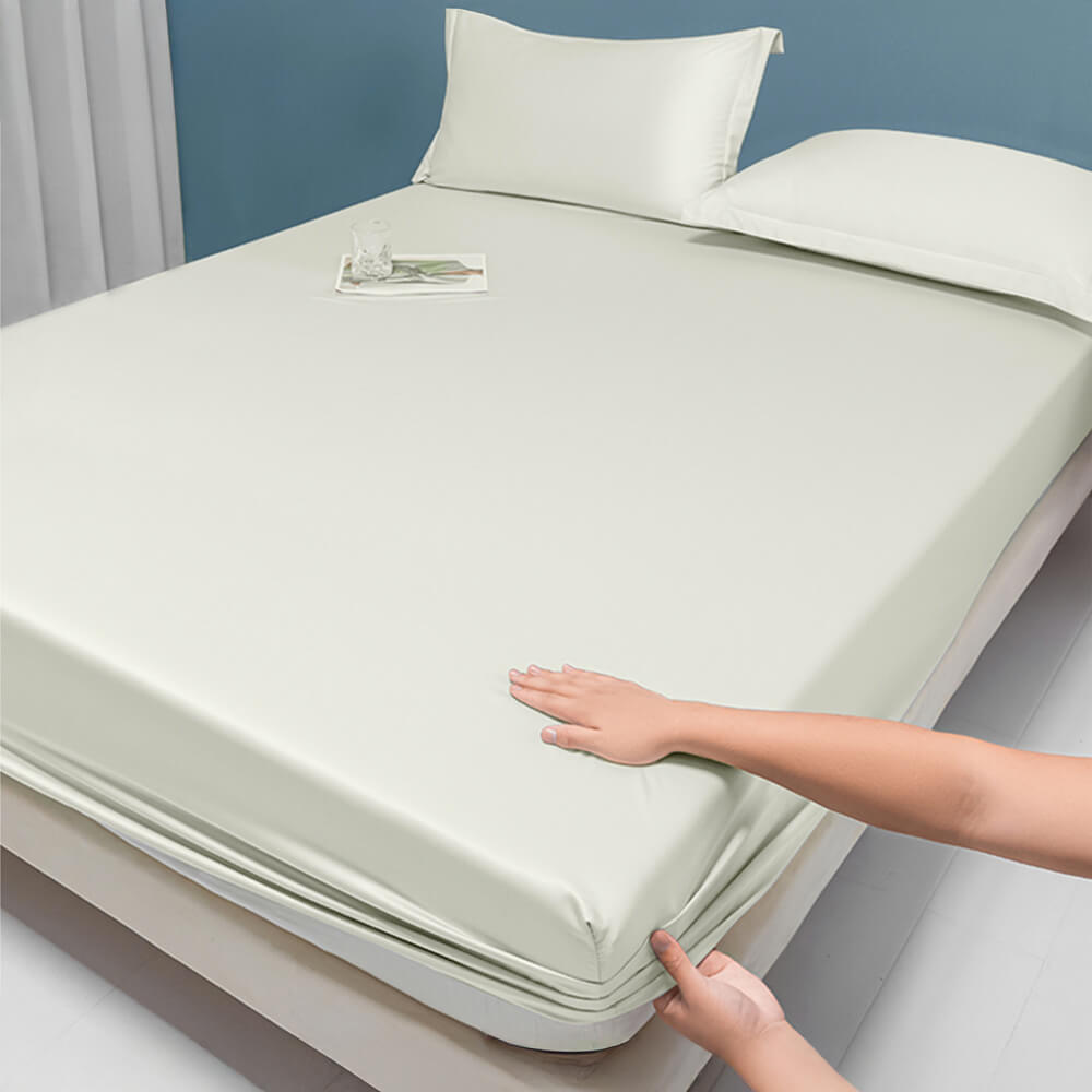 Silky Lyocell Fitted Sheet