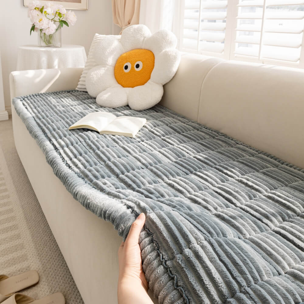 Flannel Ease Non-Slip Couch Mat