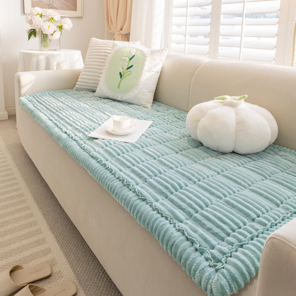 Flannel Ease Non-Slip Couch Mat