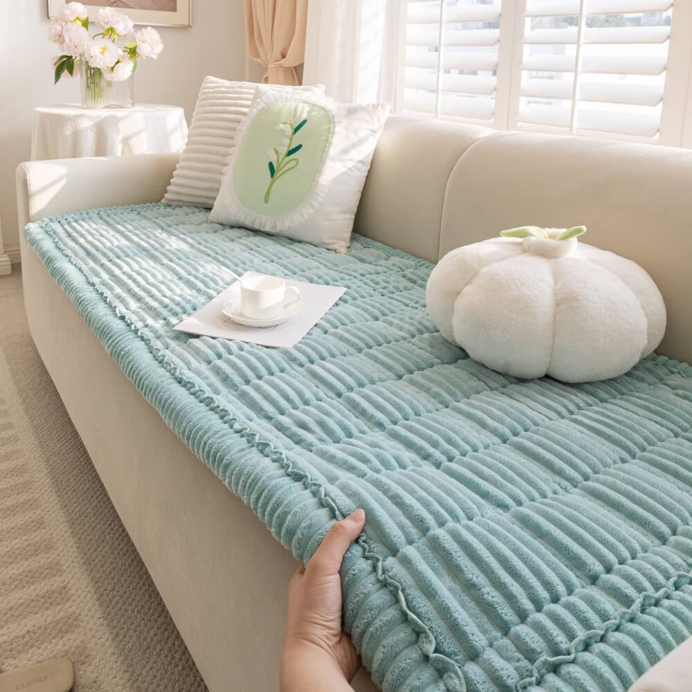 Flannel Ease Non-Slip Couch Mat