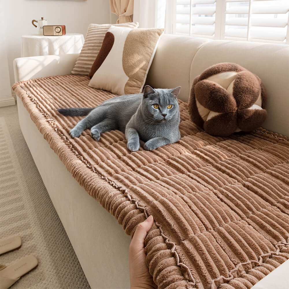 Flannel Ease Non-Slip Couch Mat