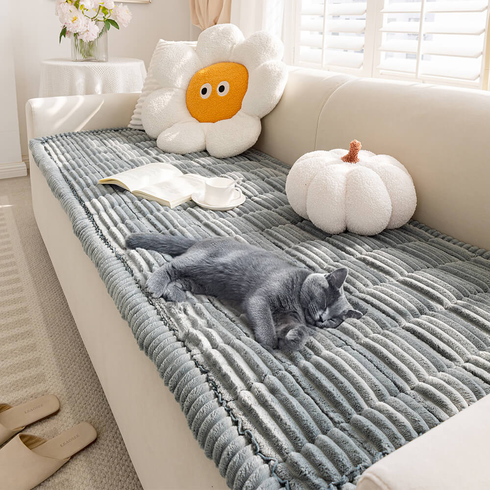 Flannel Ease Non-Slip Couch Mat