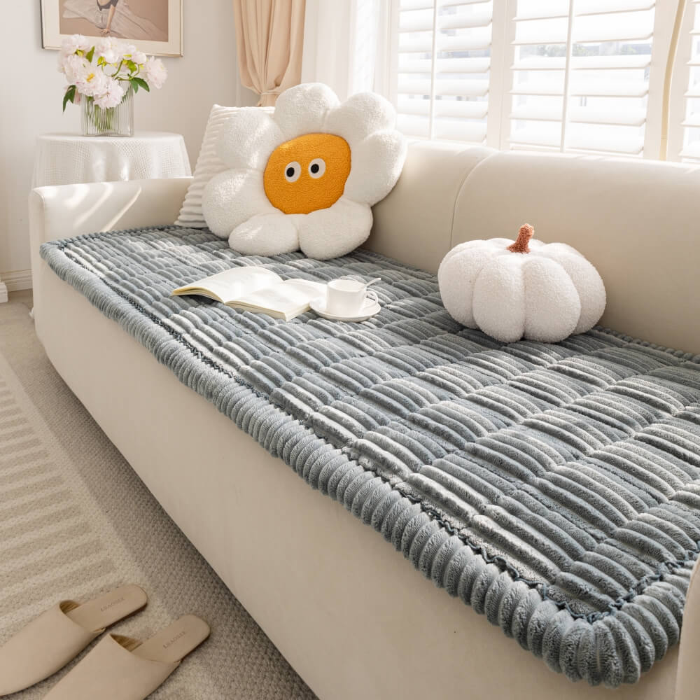 Flannel Ease Non-Slip Couch Mat