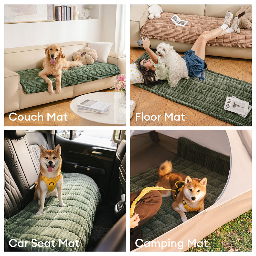 Flannel Ease Non-Slip Couch Mat