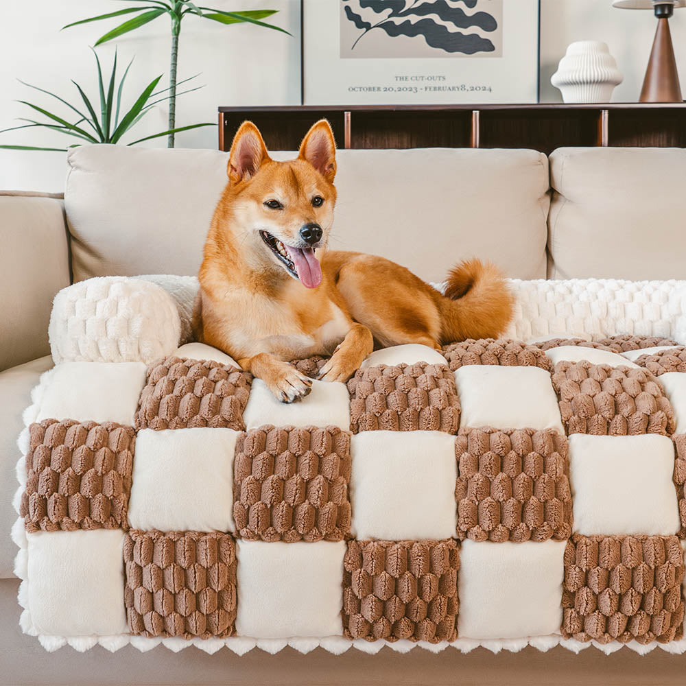 Plaid Couch Mat