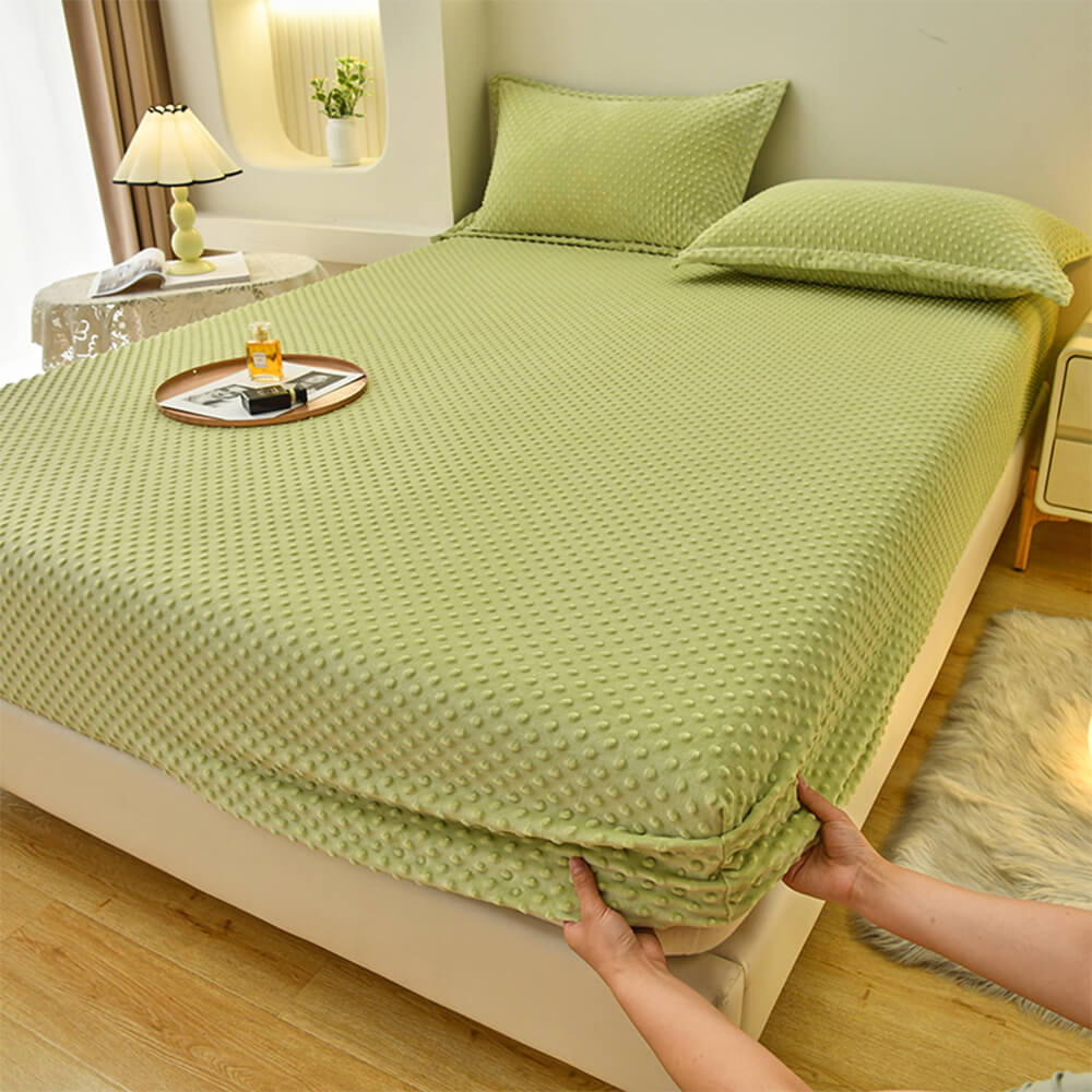 CloudDot Faux Fleece Fitted Sheet
